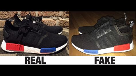 adidas nmd authentic vs fake|how to identify nmd shoes.